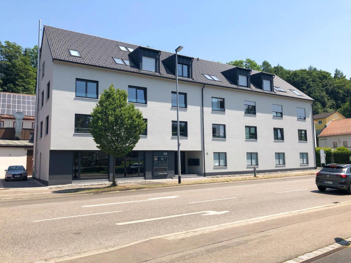 Voyage Stadtoase Am Fluss I Zentral I Freier Parkplatz I Wifi I Netflix I Aufzug Kempten Esterno foto